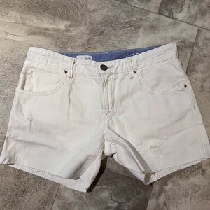 GAP White Jean Shorts for Women